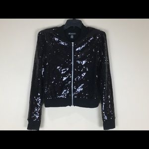❤️INC Sequin Bomber Jacket❤️